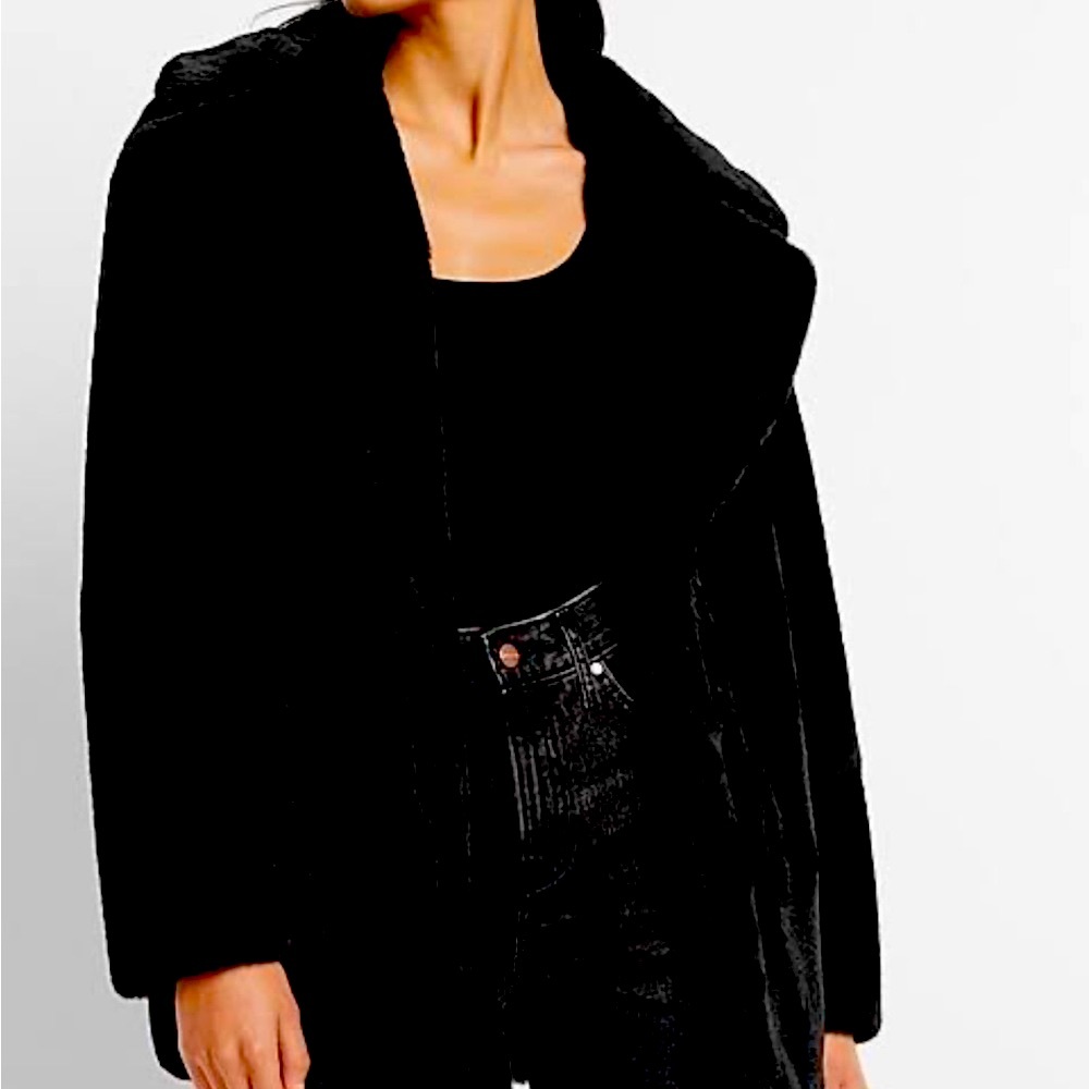 Oversized Faux Fur Coat